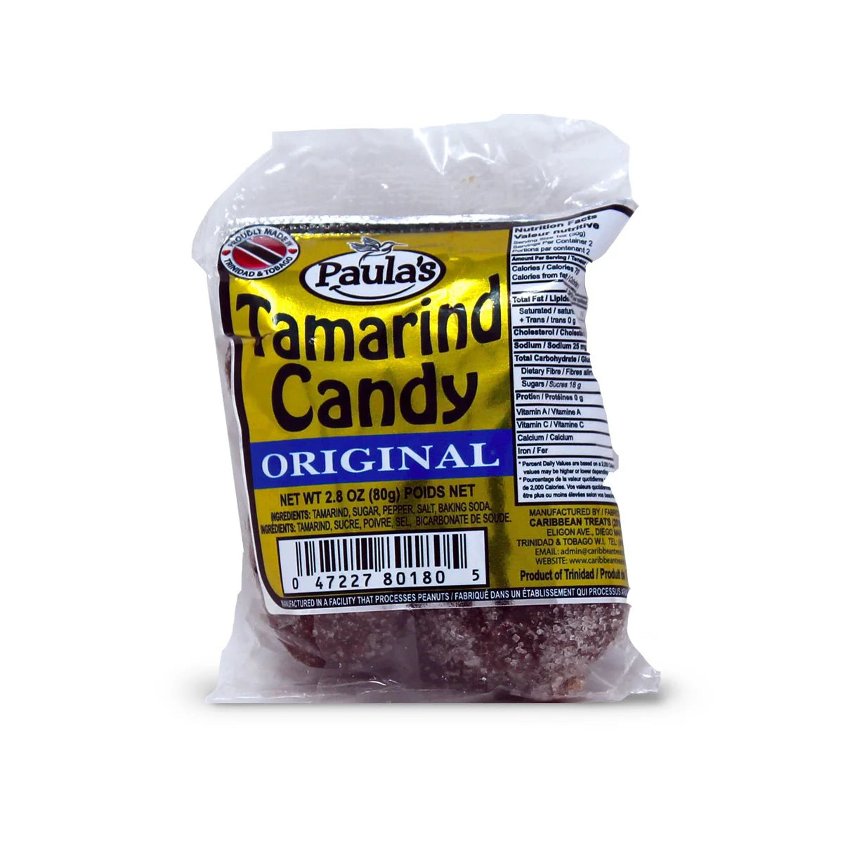 Tamarind Candy Original, 80g (3 Pack)